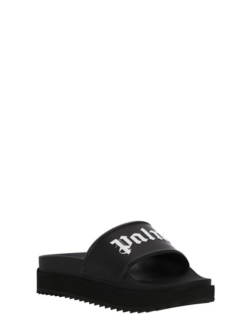 platform embossed-logo sliders PALM ANGELS | PWIC007F22PLA0011001